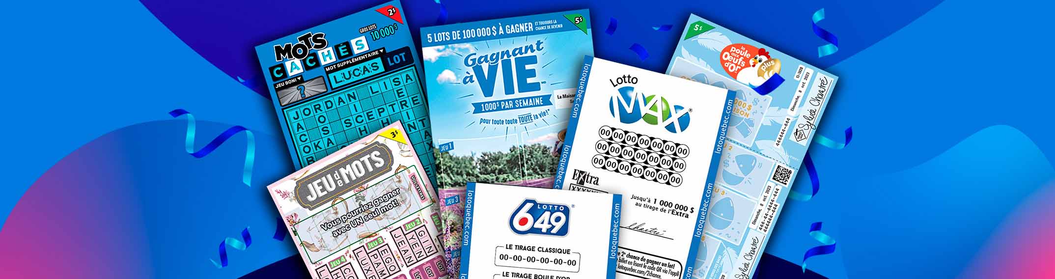 Winners 2nd chance Loto Quebec